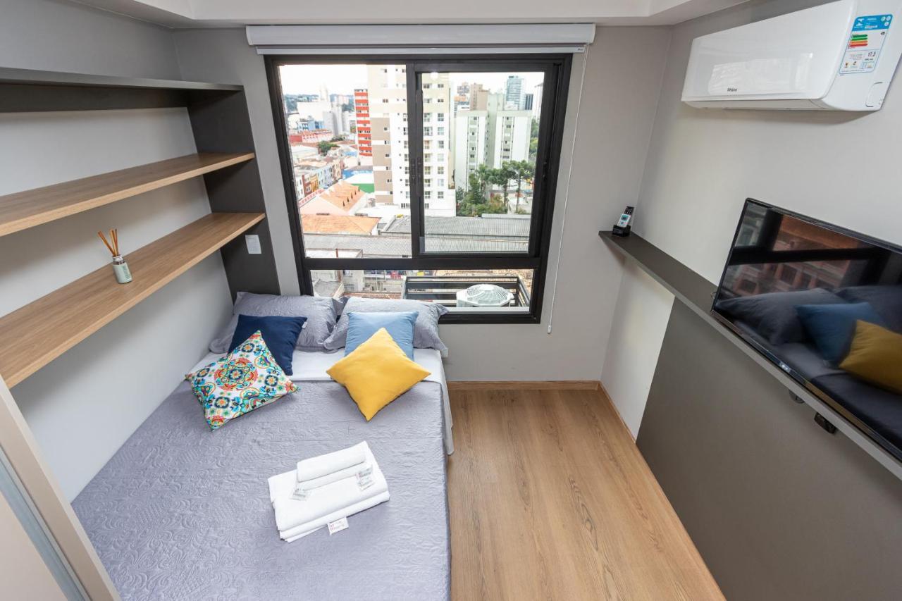 Apartament Vista Passeio Publico - Ayn027 Kurytyba Zewnętrze zdjęcie